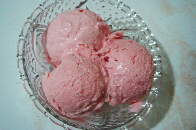 Receita de sorvete de gelatina