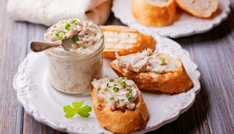 Receita de patê de sardinha