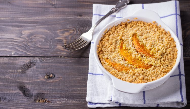 Receita de Crumble de manga